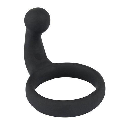 Black Velvets Cock Ring With Stimulator 4024144537921