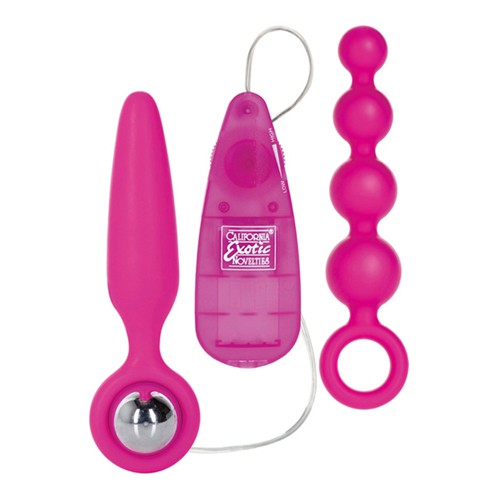 Booty Call Booty Vibro Kit - Pink 716770078179