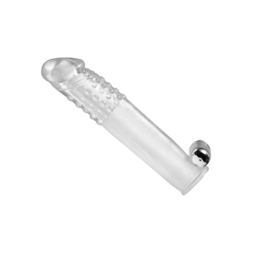 Clear Sensations Penis Extender Vibro Sleeve with Bullet 848518011213