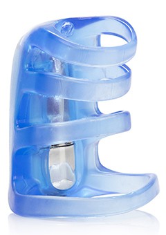 COUPLES PLEASURE CAGE BLUE