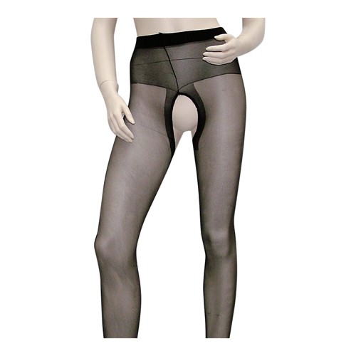 Crotchless Tights black 4024144044306