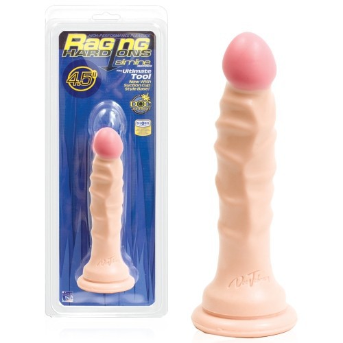 RAGING HARD-ONS SLIMLINE WITH SUCTION CUP 4.5' ANAL PLUG