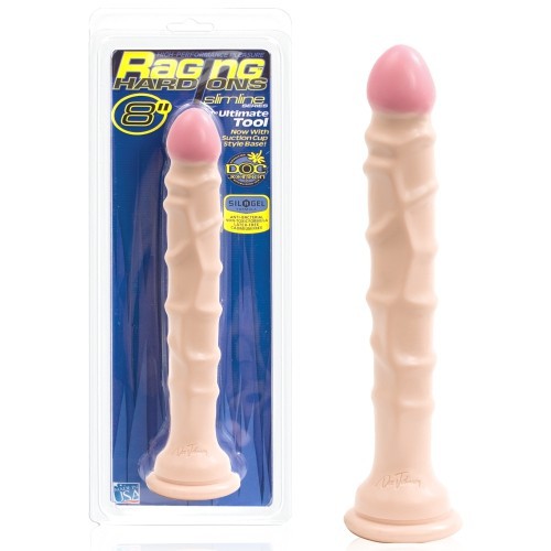 RAGING HARD-ONS SLIMLINE WITH SUCTION CUP 8' ANAL PLUG