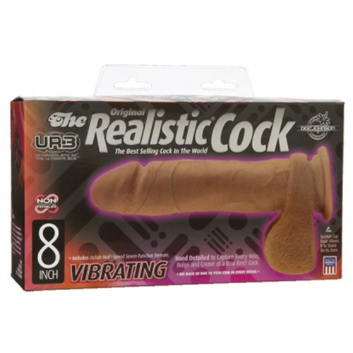 THE REALISTIC COCK VIBRATOR UR3 8'' LATIN