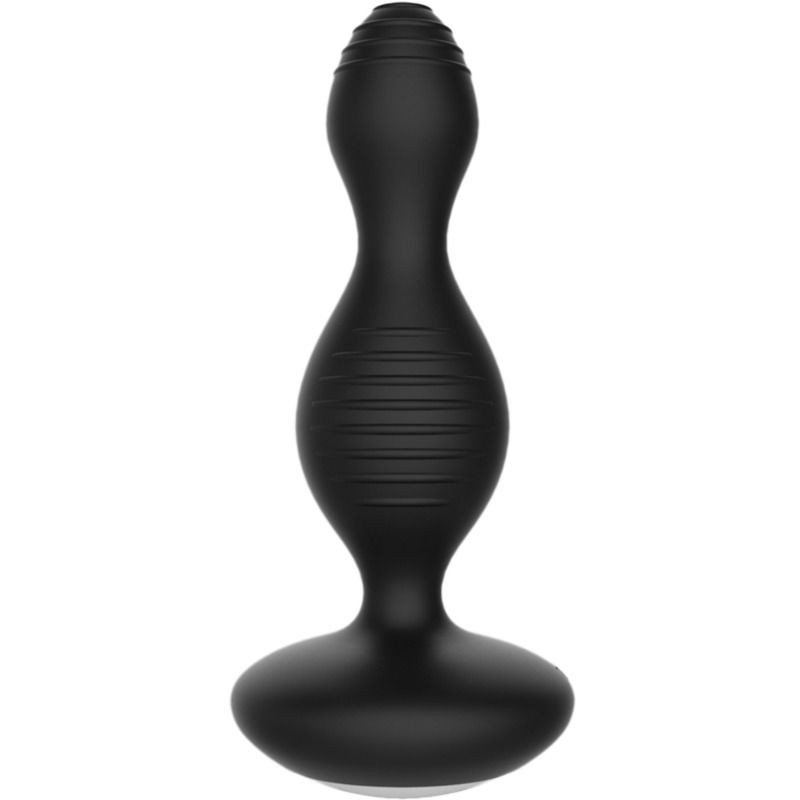 E-STIMULATING VIBRATING BUTTPLUG BLACK