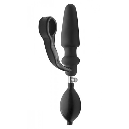 Exxpander Inflatable Plug with Cock Ring and Removable Pump 848518017550