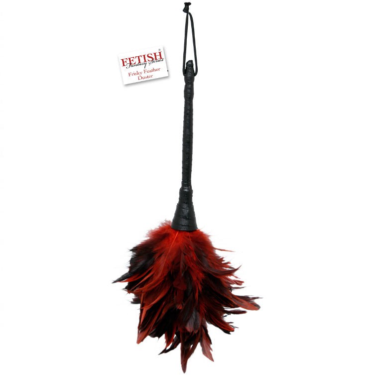 FRISKY FEATHER DUSTER RED