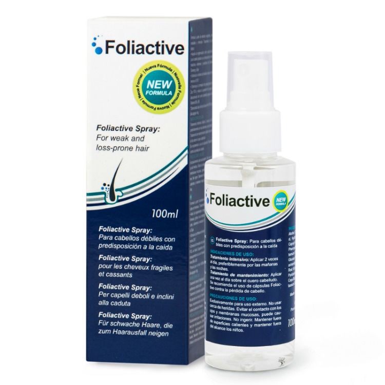 FOLIACTIVE SPRAY. SPRAY TO PREVENT HAIR LOSS AND STIMULATE GROWTH