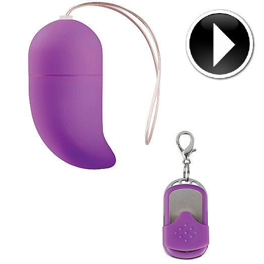 G-SPOT EGG WIRELESS CONTROLED MEDIUM SIZE PURPLE