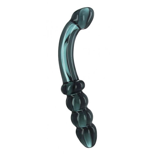 Hamsa G-Spot-/Prostate Dildo - Smoky Jade 811847018802