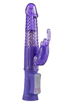 HAPPY HUGGING BUNNY PURPLE