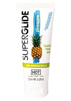 HOT SUPERGLIDE LUBR WB PINEAPP 75ML