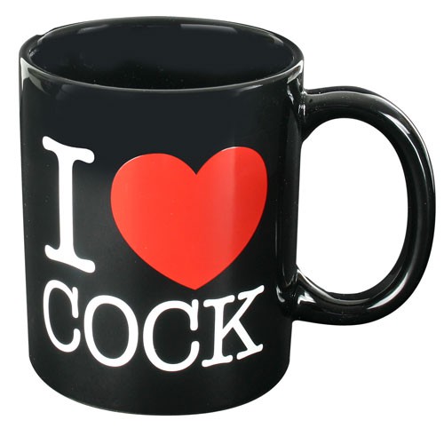 I Love Cock Mug 5022782988630