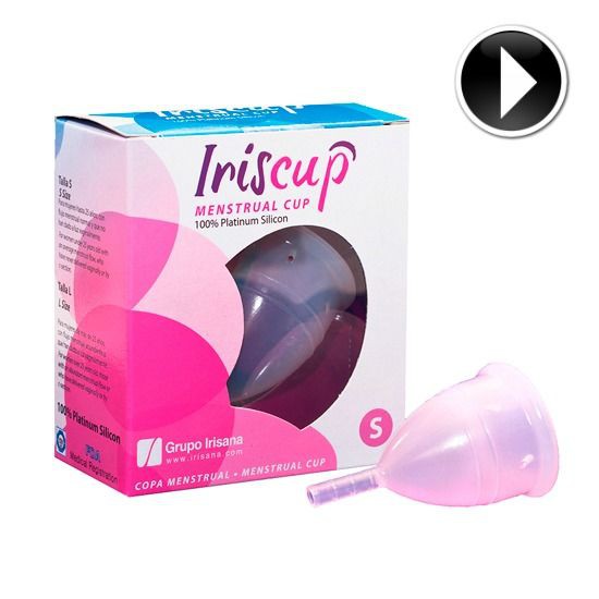 IRISCUP COPA MESTRUAL ROSA PEQUE