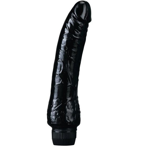 JELLY VIBRATOR BLACK PLEASURES