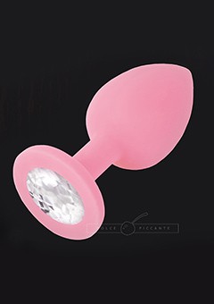 JEWELLERY PINK SILICONE DIAMOND