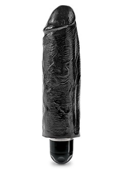 KING COCK 6'' VIBR STIFFY BLACK