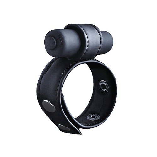 Leather Cock Ring - Black 8714273303820