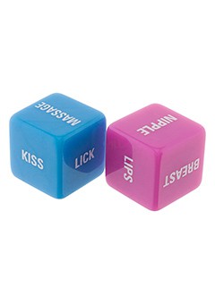 LOVERS DICE PINK/BLUE