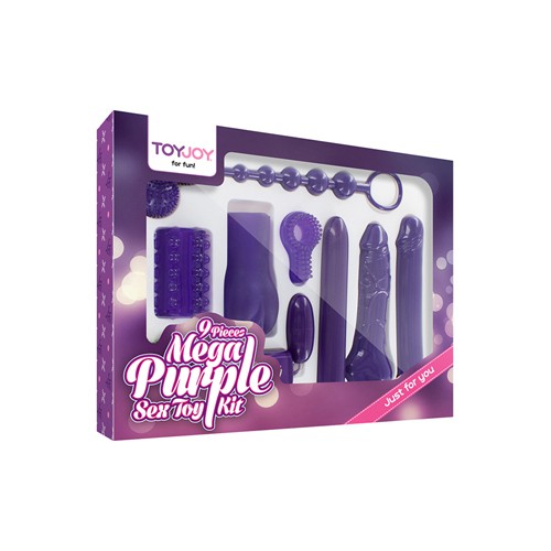 Mega Purple Sex Toy Kit 8713221435620