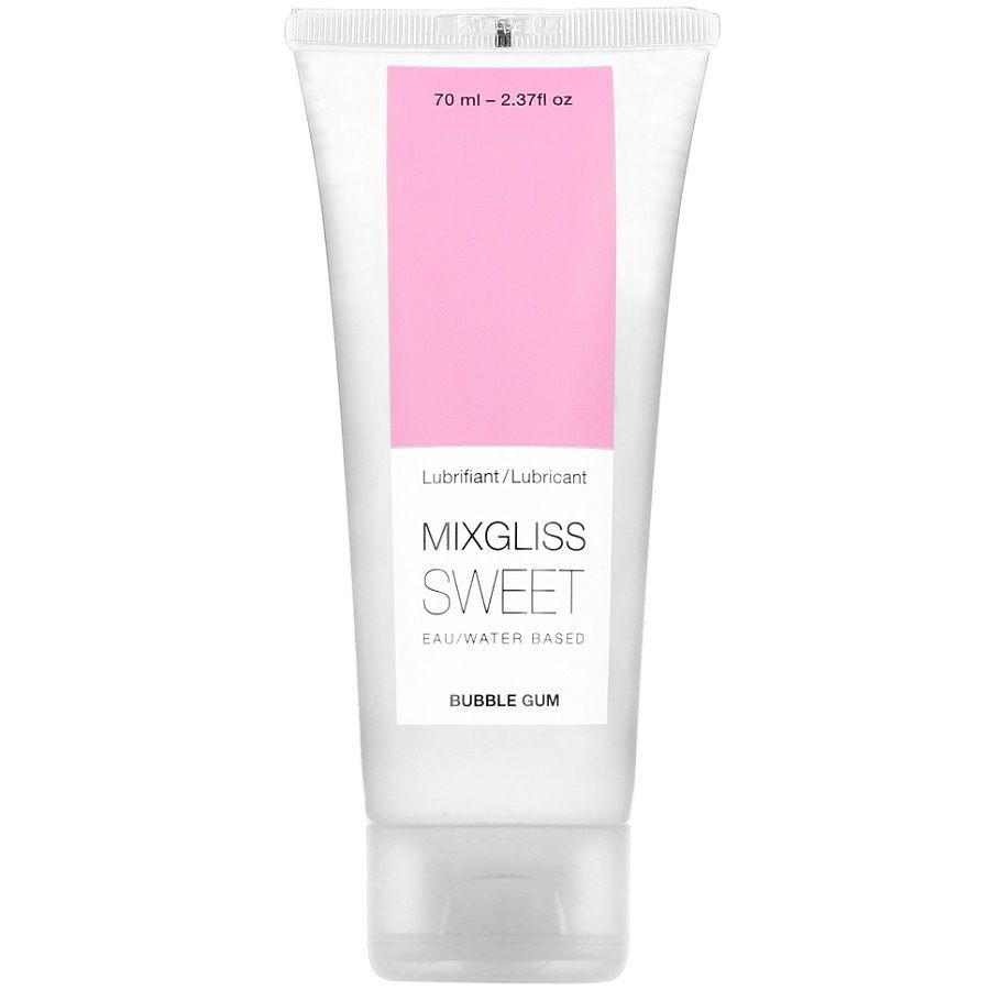 MIXGLISS WATER BASED BUBBLE GUM 70ML