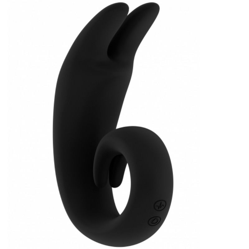 MJUZE FLEXIBLE VIBRATOR LITHE BLACK