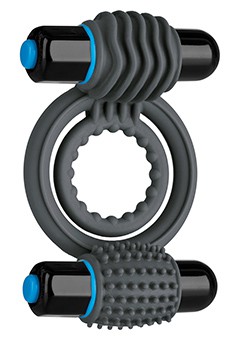 OPTIMALE VIBR DOUBLE C-RING SLATE
