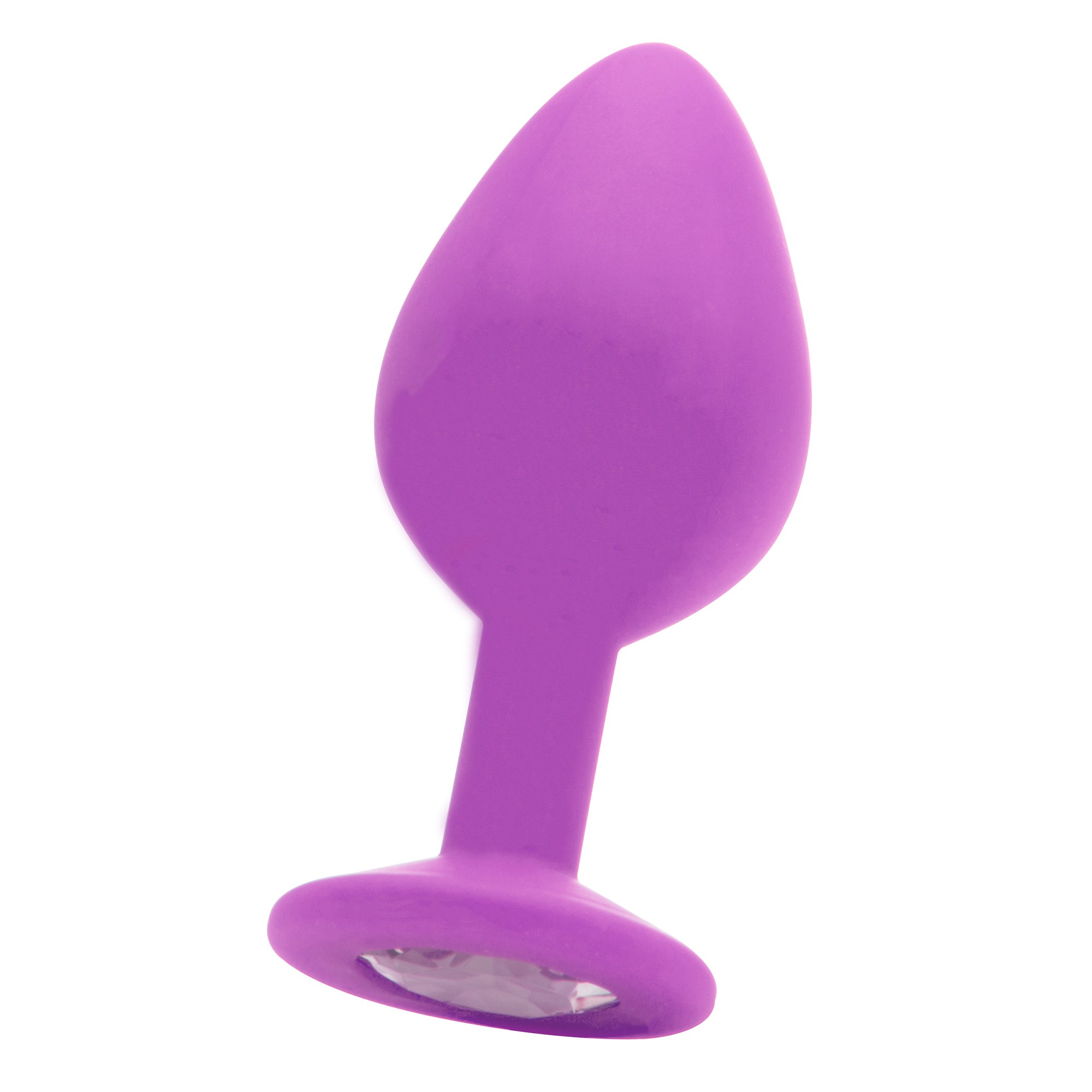 LARGE DIAMOND BUTT PLUG PURPLE