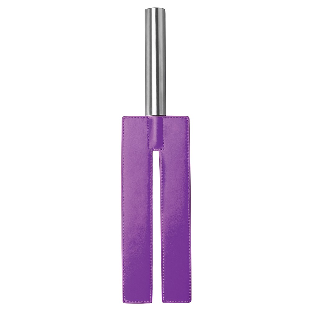 OUCH! LEATHER SLIT PADDLE PURPLE