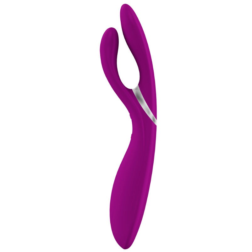 OVO E6 RABBIT VIBRATOR RECHARGABLE PURPLE