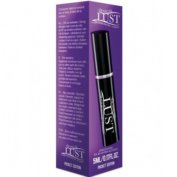 PHARMAQUEST FEMALE SPRAY SENSUAL LUST PHEROMONE UNISEX 5ML