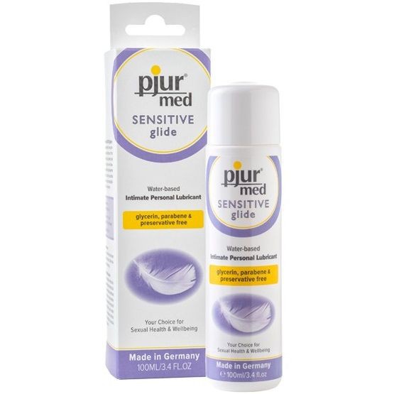 PJUR MED SENSITIVE GLIDE WATER BASED INTIMATE PERSONAL LUBRICANT