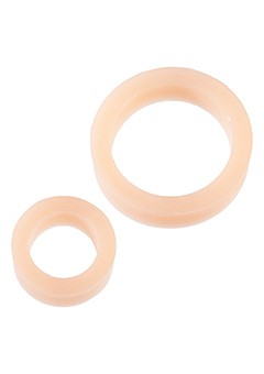 PLATINUM PREMIUM C- RINGS FLESH