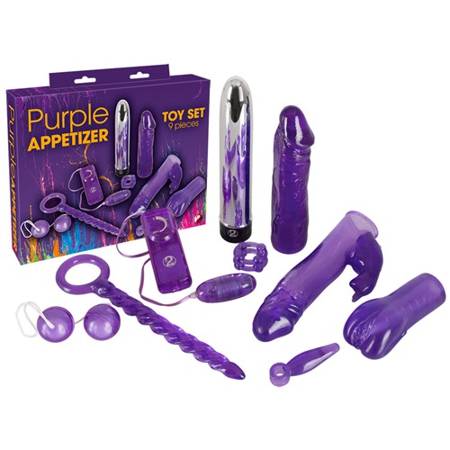 Purple Appetizer 9-piece set 4024144588718