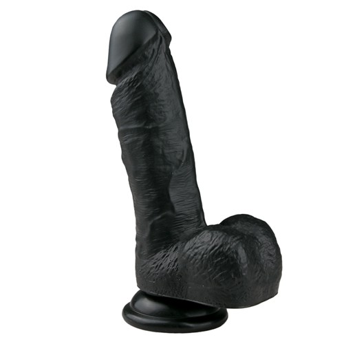 Realistic Dildo Black - 17,5 cm 8718627526422