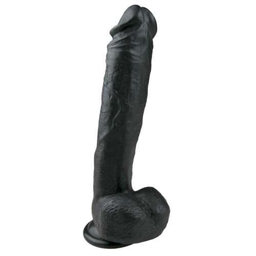 Realistic Dildo Black - 26,5 cm 8718627526484