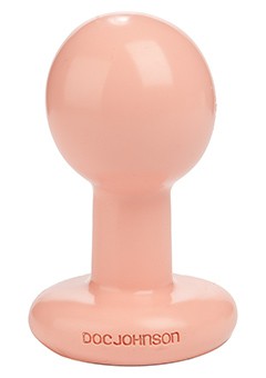 ROUND BUTT PLUG FLESH S