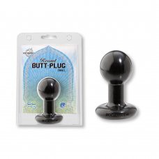 ROUND BUTTPLUG SMALL BLACK