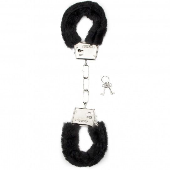 SHOTS FURRY HUNDCUFFS BLACK