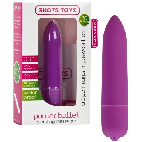 VIBRATING POWER BULLET PURPLE