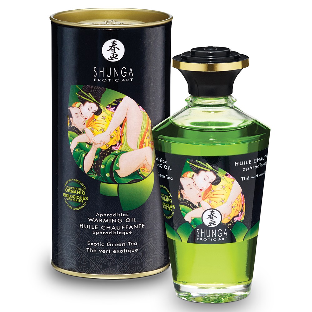 SHUNGA APHRODISIAC OIL GREEN TEA 100ML