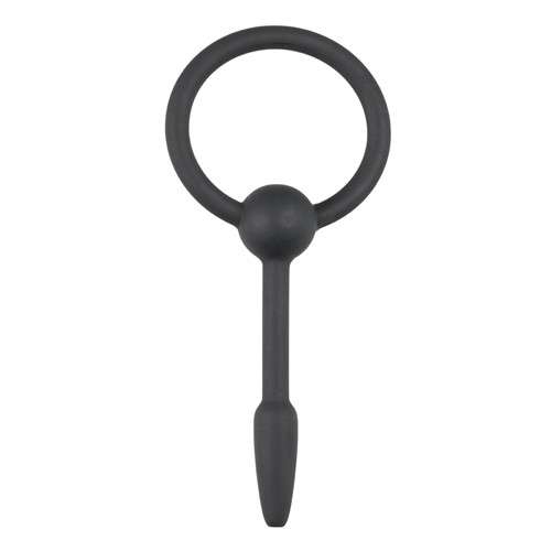 Small Silicone Penis Plug With Pull Ring 8719497662517