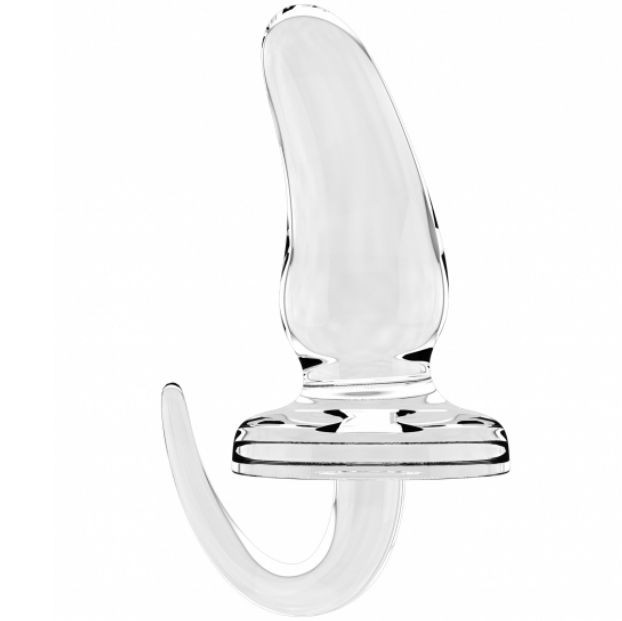 SONO BUTT PLUG  CLEAR  11.3 CM  N 15