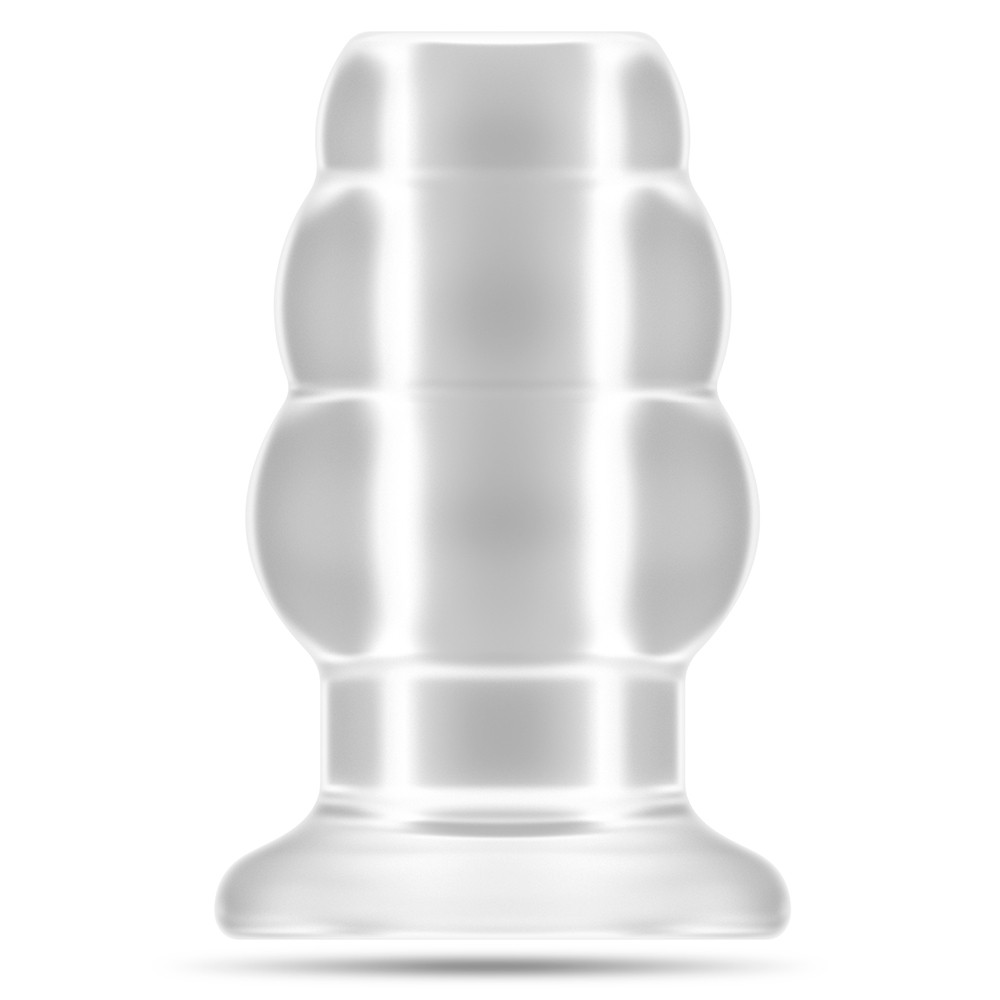 SONO N50 MEDIUM HOLLOW TUNNEL BUTT PLUG CLEAR