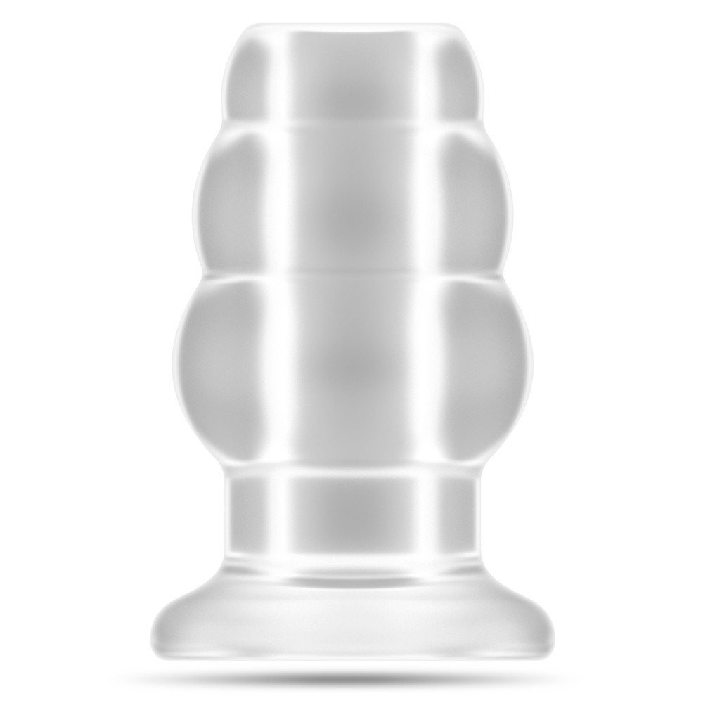 SONO N51 LARGE HOLLOW TUNNEL BUTT PLUG CLEAR