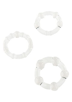 STAY HARD - THREE RINGS - CLEAR