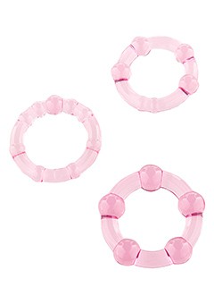 STAY HARD - THREE RINGS - PINK