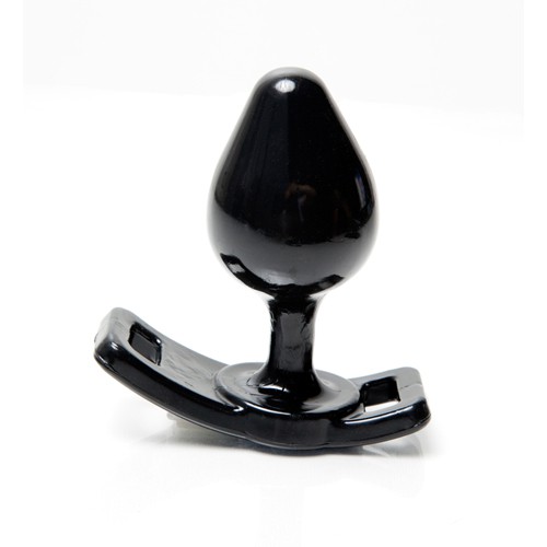 Strap On Master Butt Plug - Small - Black 854854005045