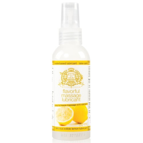 TOUCHE ICE LEMON LUBRICANT AND MASSAGE OIL 80ML