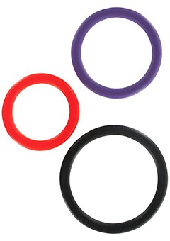 TRIPLE RINGS MULTICOLOR 3PCS